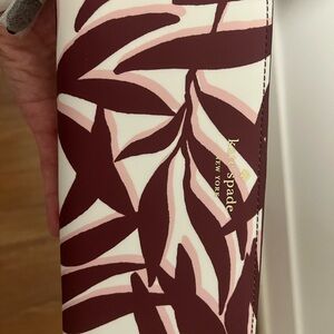 Kate Spade Leaf Print Wallet